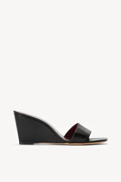 STAUD BILLIE WEDGE   BLACK Sale