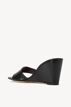STAUD BILLIE WEDGE   BLACK Sale