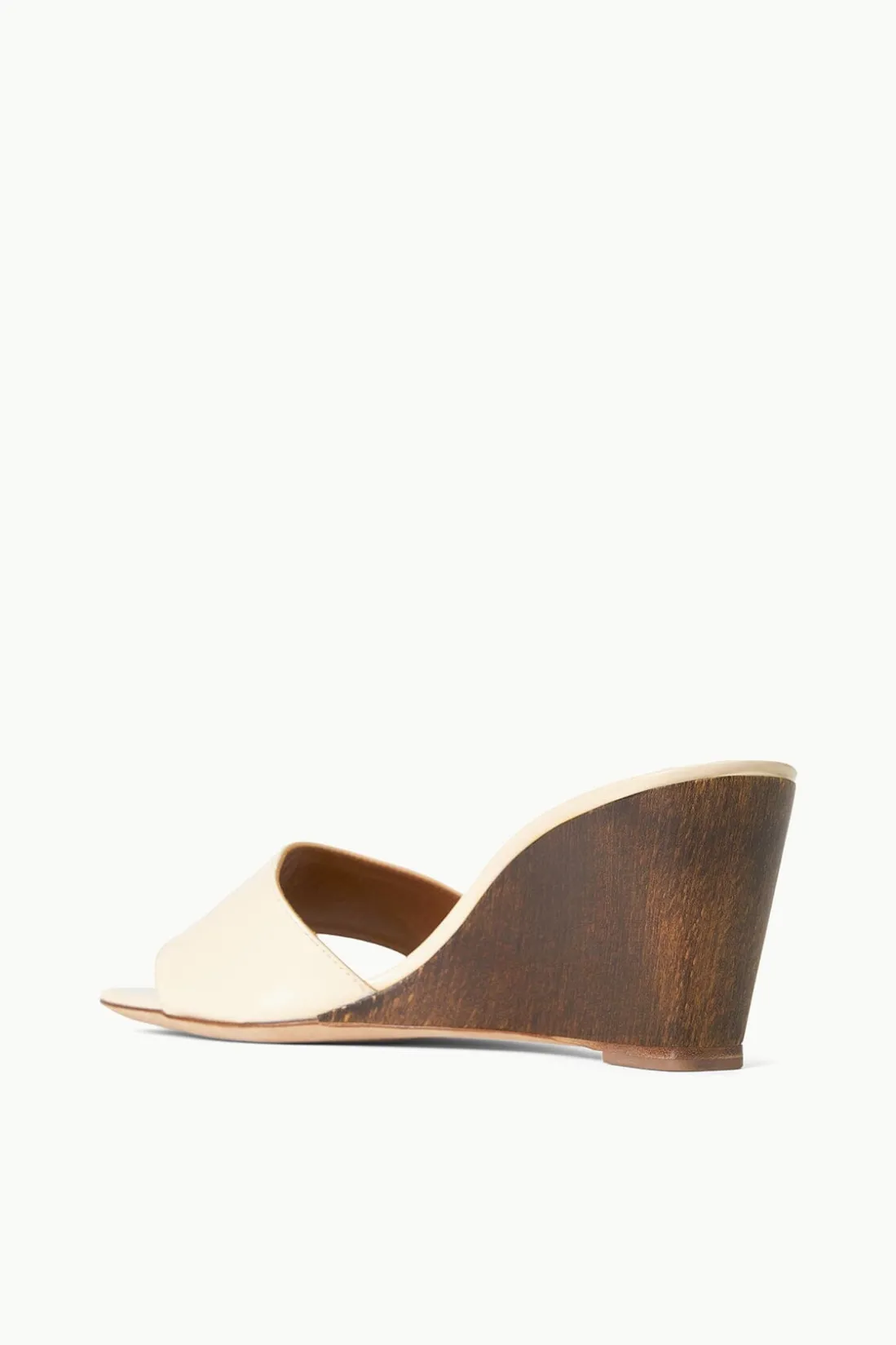 STAUD BILLIE WEDGE CREAM WOOD CREAMWOOD Sale