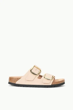 STAUD BIRKENSTOCK ARIZONA BIG BUCKLE SANDAL  HIGH SHINE NEW BEIGE HIGHSHINENEWBEIGE Hot