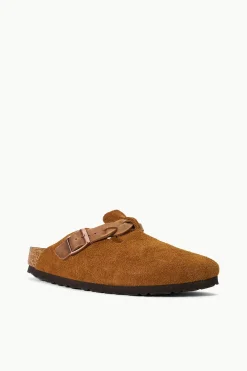 STAUD BIRKENSTOCK BOSTON BRAID CLOG   MINK Hot