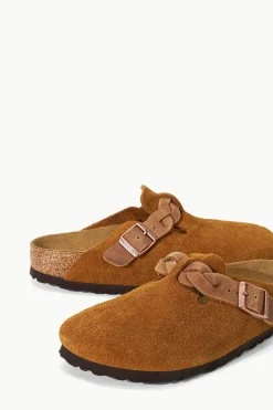 STAUD BIRKENSTOCK BOSTON BRAID CLOG MINK Hot