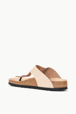 STAUD BIRKENSTOCK GIZEH BIG BUCKLE SANDAL  HIGH SHINE NEW BEIGE HIGHSHINENEWBEIGE Clearance