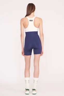 STAUD BOUNCE SHORT UNITARD  NAVY IVORY NAVYIVORY Sale