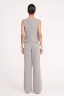 STAUD BRETT VEST  HEATHER GREY HEATHERGREY Hot