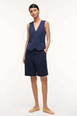 STAUD BRETT VEST   NAVY Clearance