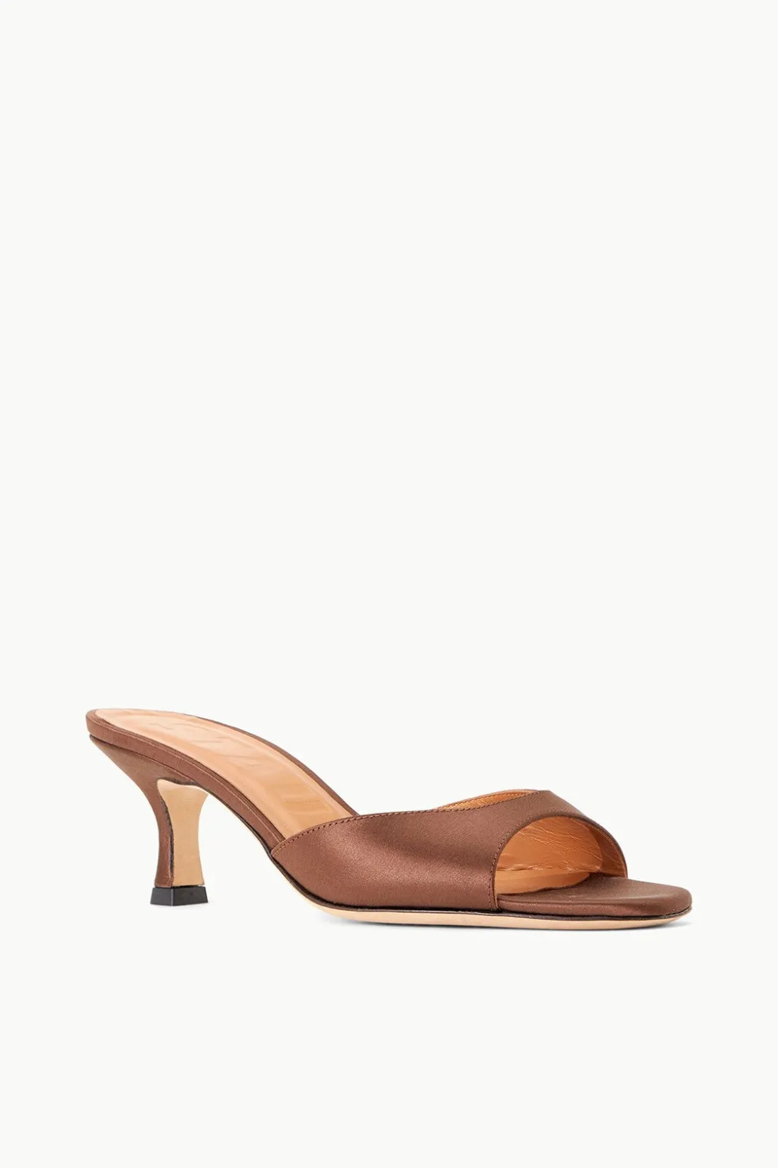 STAUD BRIGITTE MULE CLOVE SATIN CLOVESATIN Clearance