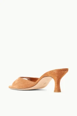 STAUD BRIGITTE MULE TAN SUEDE TANSUEDE Discount