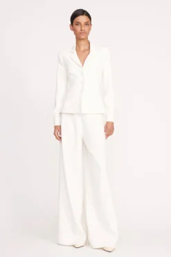 STAUD CALEB PANT   IVORY New