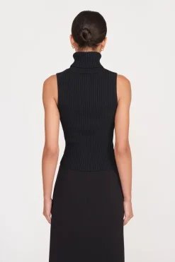 STAUD CALLUM TOP   BLACK Clearance