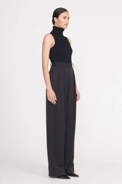 STAUD CALLUM TOP   BLACK Clearance