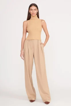 STAUD CALLUM TOP   CAMEL Outlet