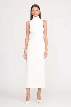 STAUD CALLUM TOP   IVORY Sale