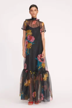 STAUD CALLUNA DRESS  FIRST BLOOM NIGHT FIRSTBLOOMNIGHT Best