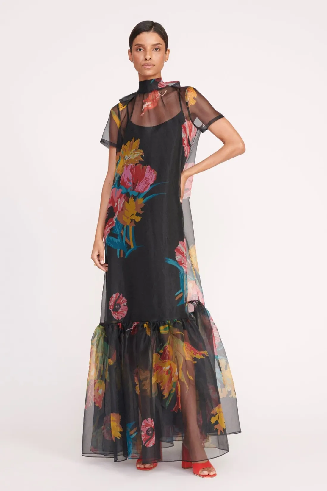 STAUD CALLUNA DRESS FIRST BLOOM NIGHT FIRSTBLOOMNIGHT Best