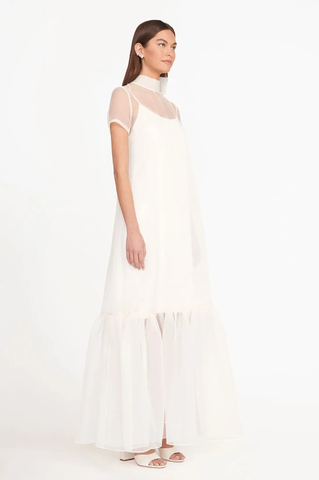 STAUD CALLUNA DRESS WHITE Outlet