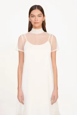 STAUD CALLUNA DRESS WHITE Outlet