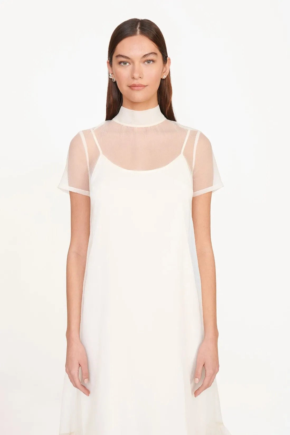 STAUD CALLUNA DRESS WHITE Outlet