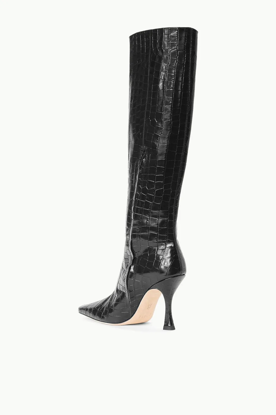 STAUD CAMI BOOT BLACK CROC EMBOSSED BLACKCROCEMBOSSED Sale