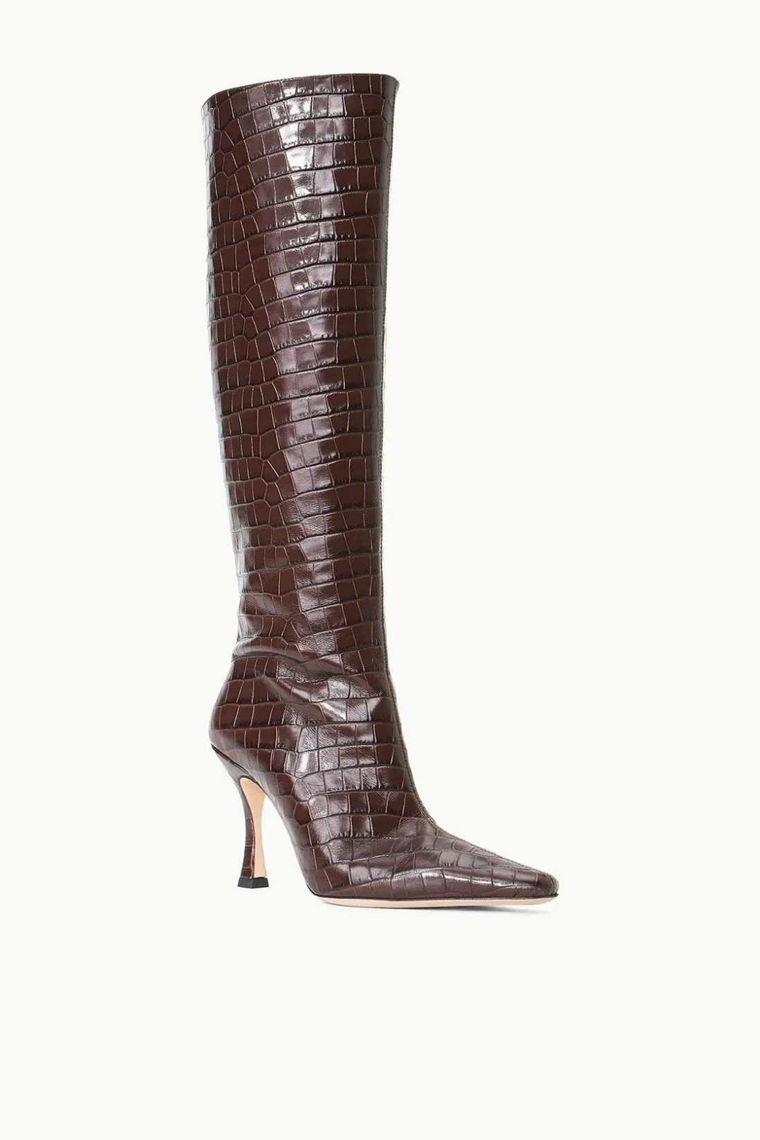 STAUD CAMI BOOT ESPRESSO CROC EMBOSSED ESPRESSOCROCEMBOSSED New