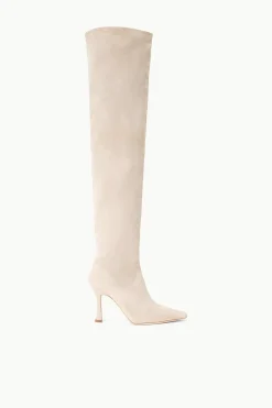 STAUD CAMI OVER THE KNEE BOOT  MINK SUEDE MINKSUEDE Outlet