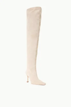 STAUD CAMI OVER THE KNEE BOOT  MINK SUEDE MINKSUEDE Outlet