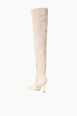 STAUD CAMI OVER THE KNEE BOOT  MINK SUEDE MINKSUEDE Outlet