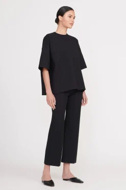 STAUD CAPSULE TOP   BLACK Outlet