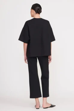 STAUD CAPSULE TOP   BLACK Outlet