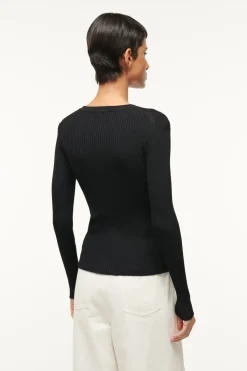 STAUD CARGO SWEATER   BLACK Outlet
