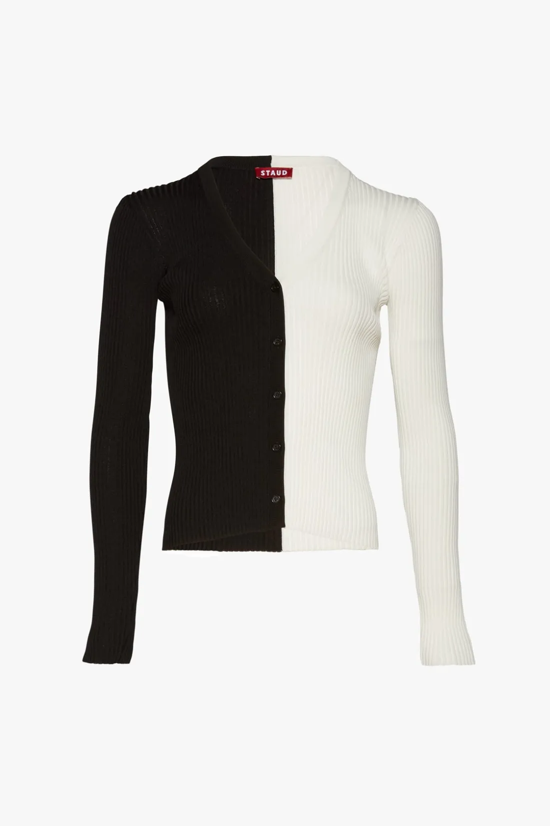 STAUD CARGO SWEATER BLACK WHITE BLACKWHITE Clearance