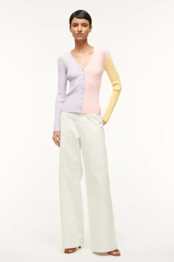 STAUD CARGO SWEATER  PINK SHERBET PINKSHERBET Online