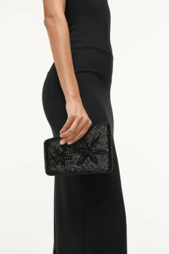 STAUD CARMELLA BEADED CLUTCH  BLACK STARFISH BLACKSTARFISH Outlet