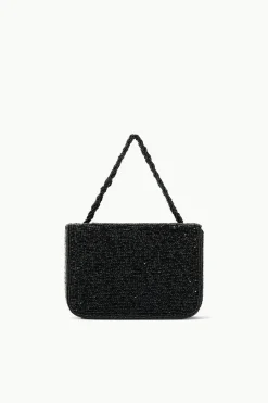 STAUD CARMEN BEADED BOX BAG   BLACK Online