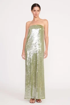 STAUD CASEY DRESS  GARDEN MOSS GARDENMOSS Online