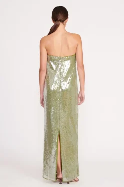 STAUD CASEY DRESS  GARDEN MOSS GARDENMOSS Online