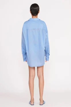 STAUD CHAMOMILE SHIRT   AZURE Online