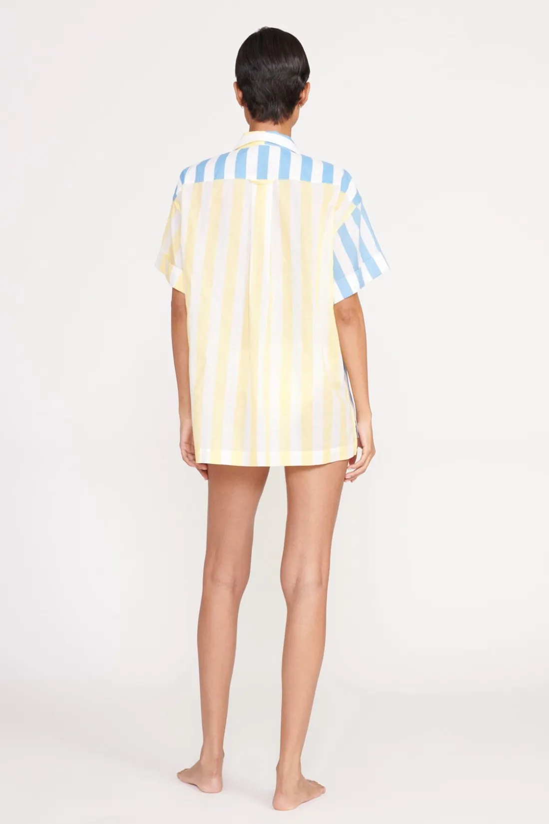 STAUD CHANNING TOP BUTTERCUP SEASHORE STRIPE BUTTERCUPSEASHORESTRIPE