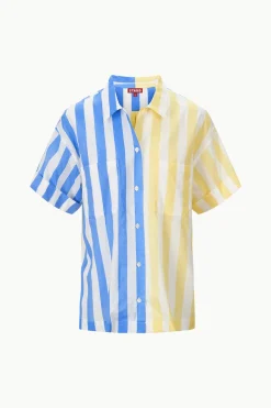 STAUD CHANNING TOP BUTTERCUP SEASHORE STRIPE BUTTERCUPSEASHORESTRIPE