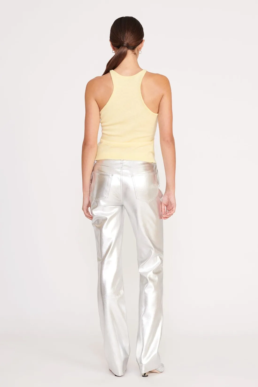 STAUD CHISEL PANT SILVER Hot