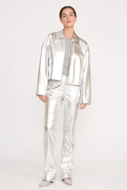 STAUD CHISEL PANT SILVER Hot