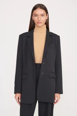 STAUD CITY BLAZER   BLACK Sale