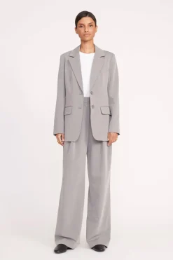 STAUD CITY BLAZER  HEATHER GREY HEATHERGREY Sale