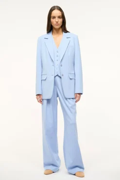 STAUD CITY BLAZER   PERIWINKLE Discount