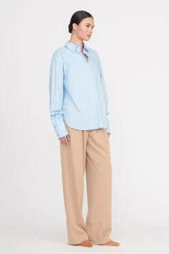 STAUD COLTON SHIRT  FRENCH BLUE FRENCHBLUE Sale