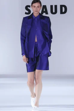 STAUD COLTON SHIRT   VIOLET Outlet