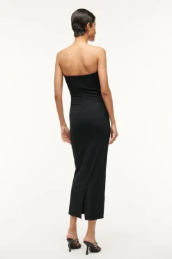 STAUD CORTONA DRESS BLACK Hot