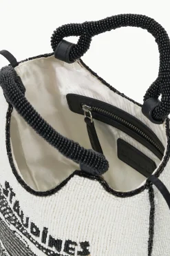 STAUD COTE BEADED BAG  INES CREAM STAUDINESCREAM Discount