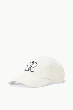 STAUD COURT HAT   WHITE Discount