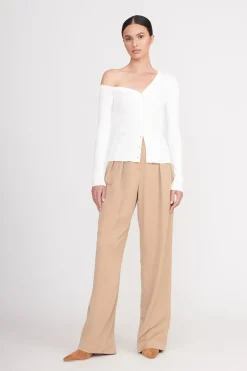 STAUD CRAFTSMAN SWEATER   IVORY Online